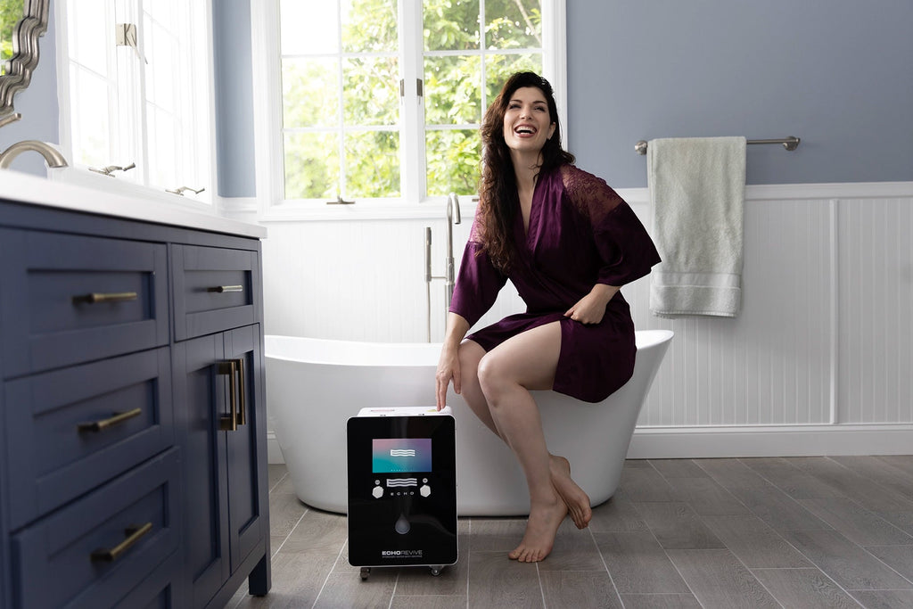 ECHO Revive hydrogen bath experience lifestyle