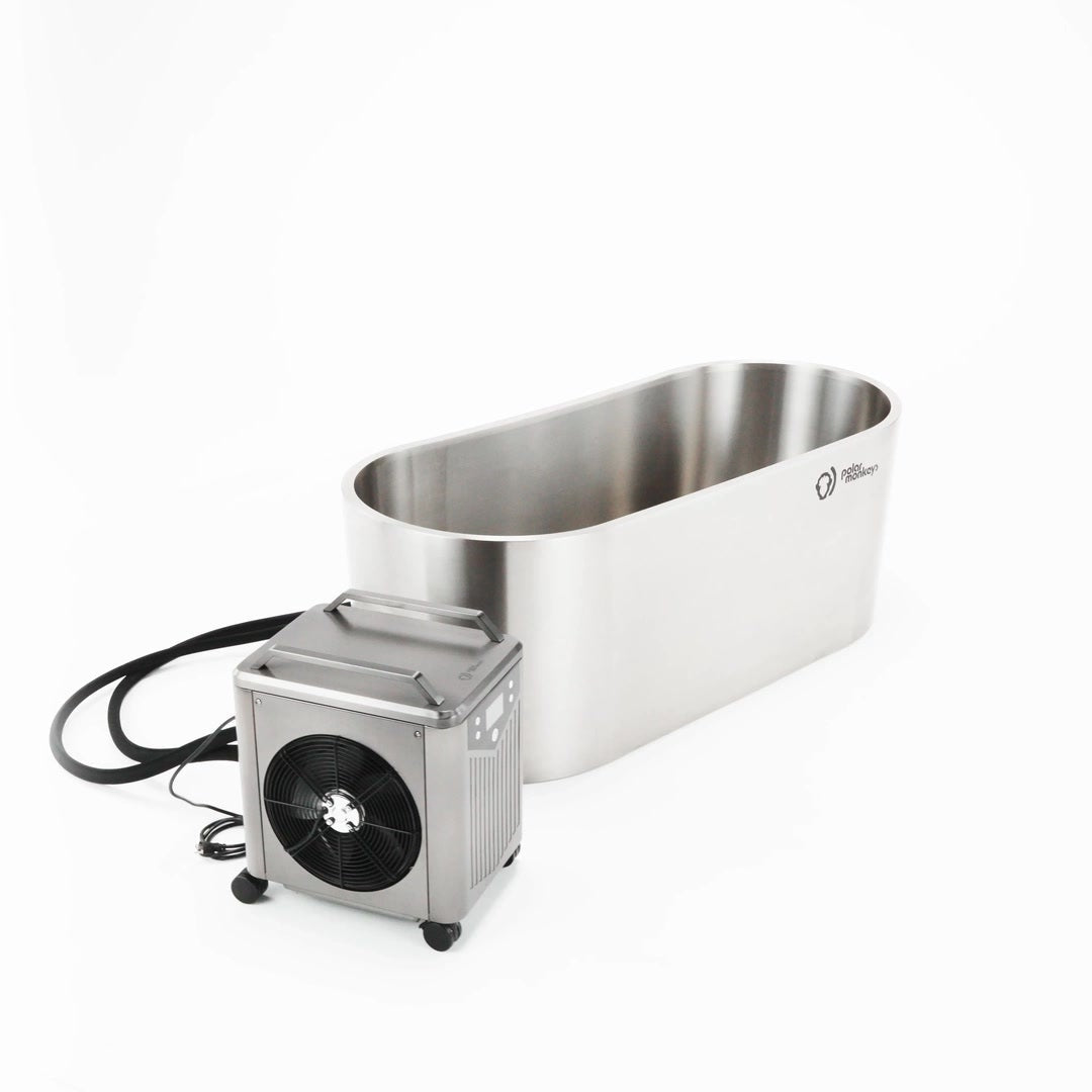 Polar Monkeys Cyber Plunge 316 marine-grade stainless steel cold plunge tub