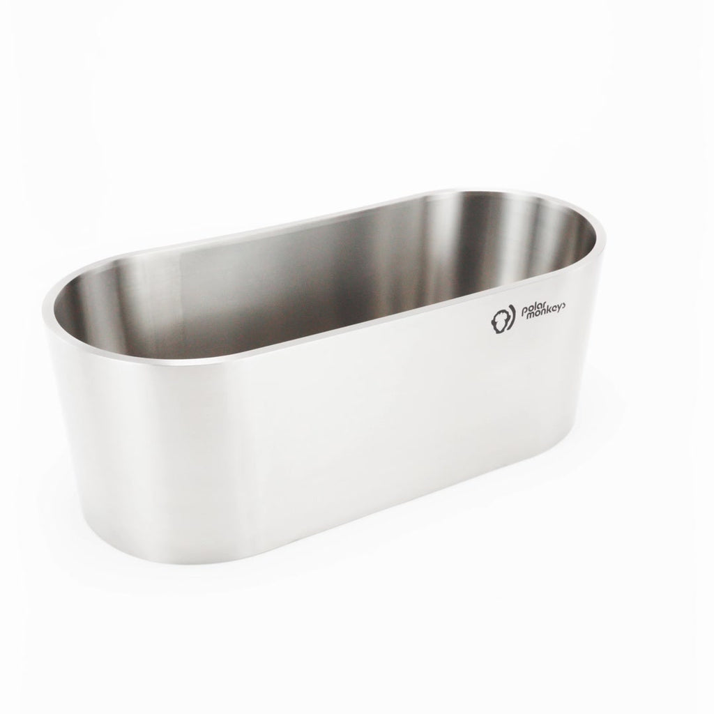 Polar Monkeys Cyber Plunge — stainless steel exterior detail and materials