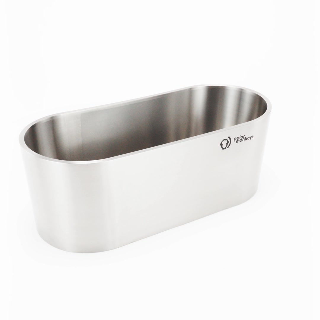 Polar Monkeys Cyber Plunge — stainless steel exterior detail and materials