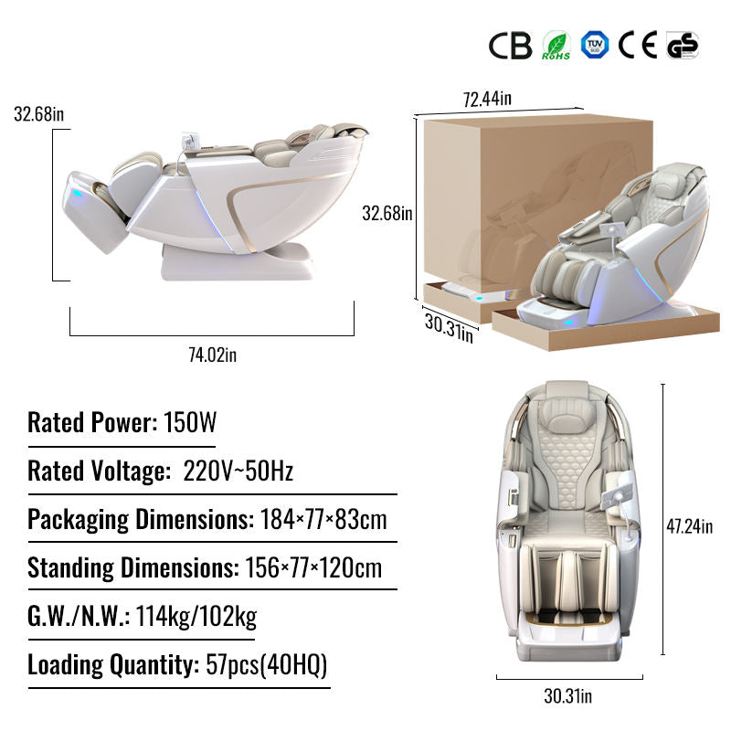 TruComfort NeuroLuxe SL 4D Massage Chair