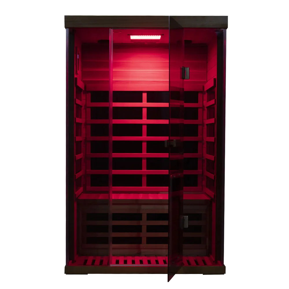 Wizzi SR02 2-Person Infrared Sauna Canadian Hemlock