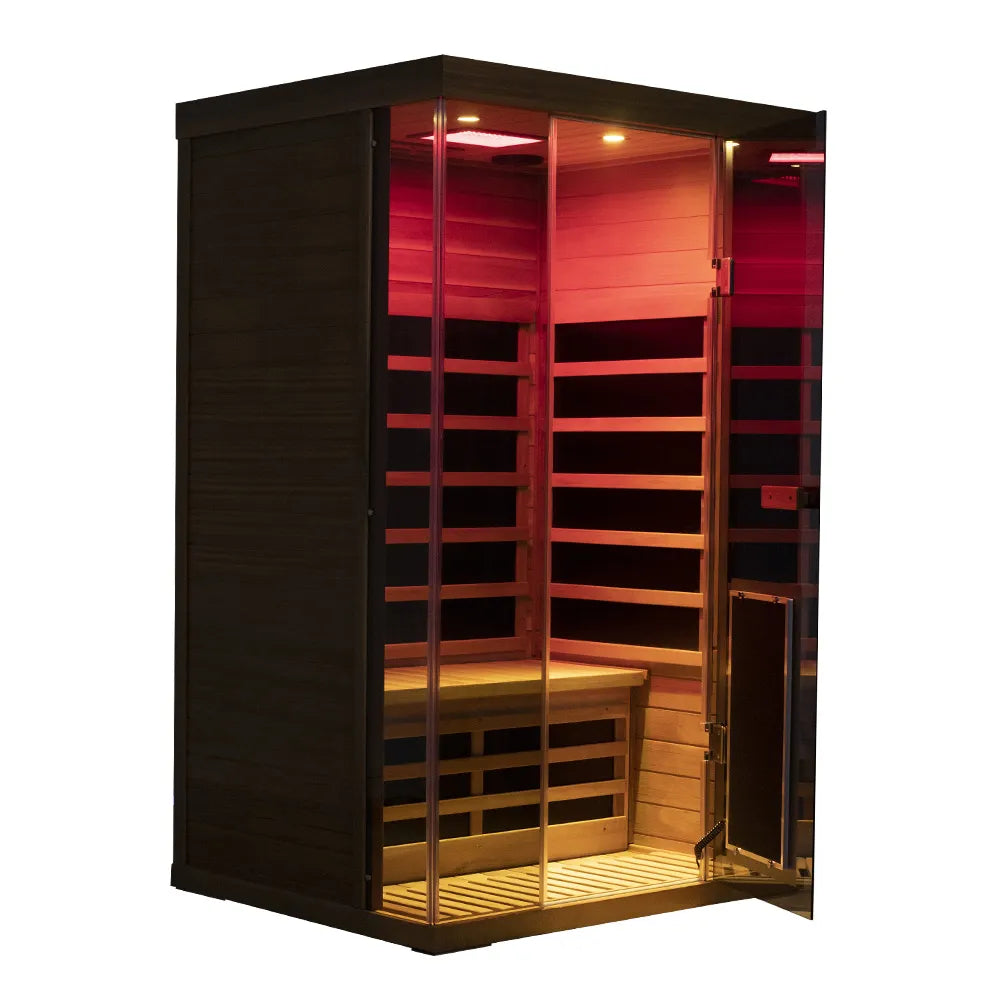 Wizzi SR02 2-Person Infrared Sauna Canadian Hemlock