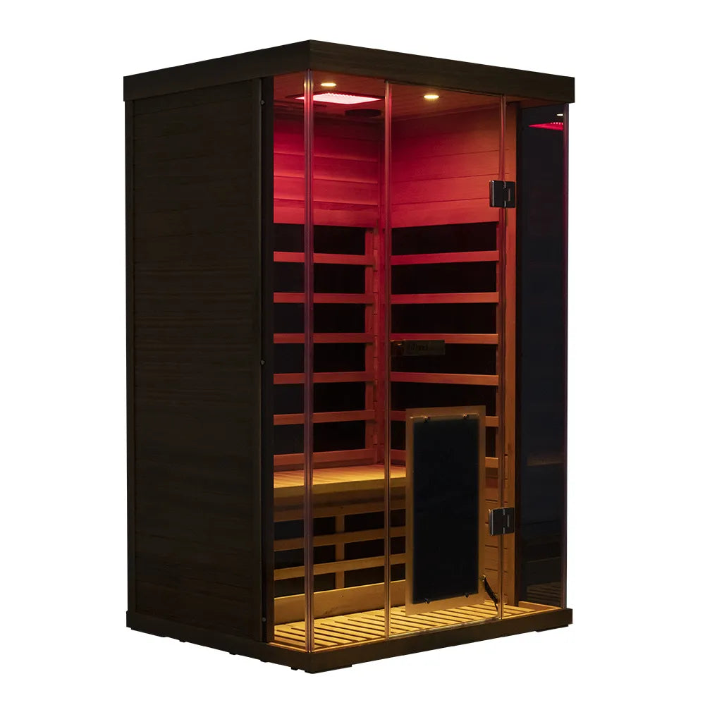 Wizzi SR02 2-Person Infrared Sauna Canadian Hemlock