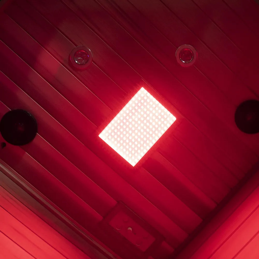 Wizzi SR07 Corner Infrared Sauna Red Cedar