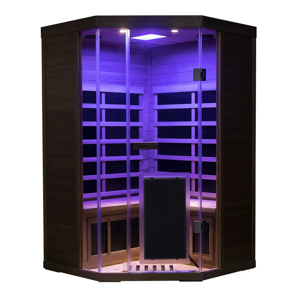 Wizzi SR07 Corner Infrared Sauna Red Cedar
