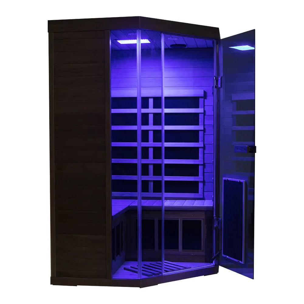 Wizzi SR07 Corner Infrared Sauna Red Cedar